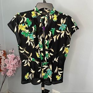 *New w/tags, Worthington, S, black blouse